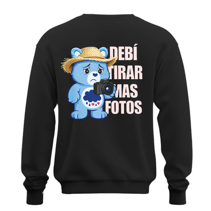 Playera Osito Cariñosito "DeBÍ TiRAR MáS FOToS"