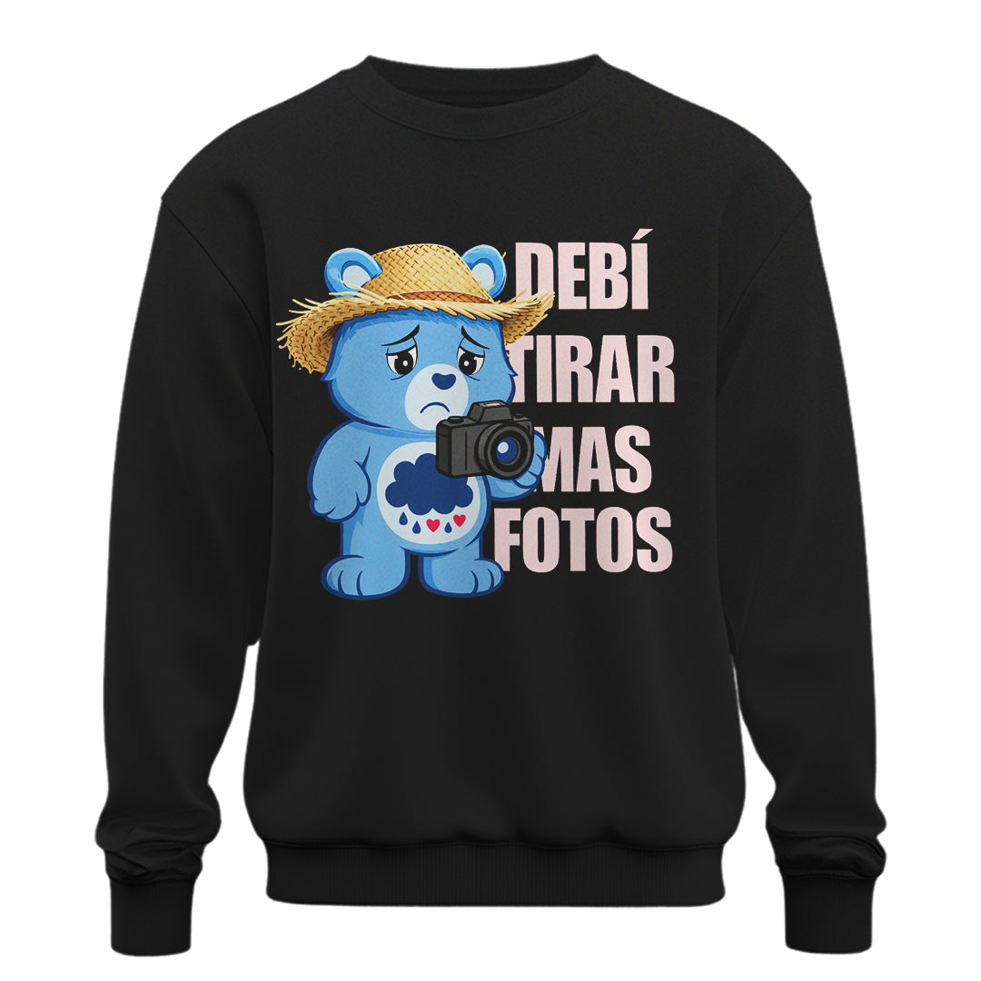 Playera Osito Cariñosito "DeBÍ TiRAR MáS FOToS"