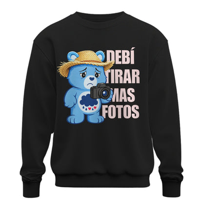 Playera Osito Cariñosito "DeBÍ TiRAR MáS FOToS"