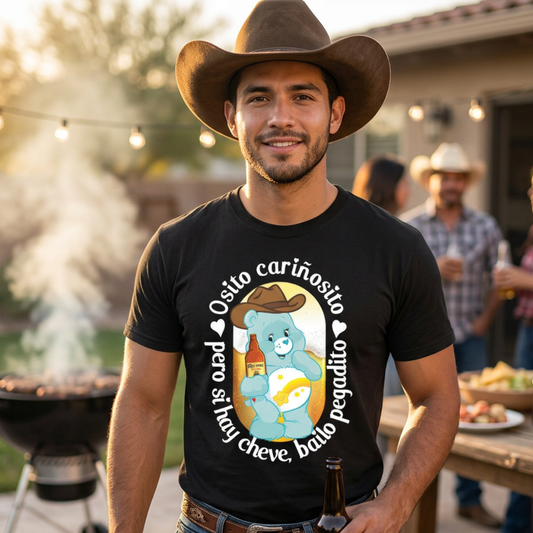 Playera Osito Cariñosito Norteño "SI HAY CHEVE"