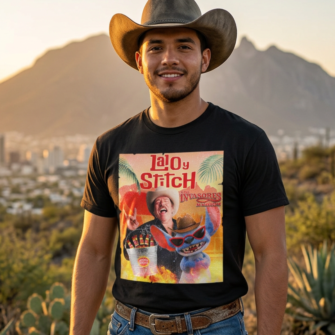 Playera Stitch Norteño "LALO & STITCH"