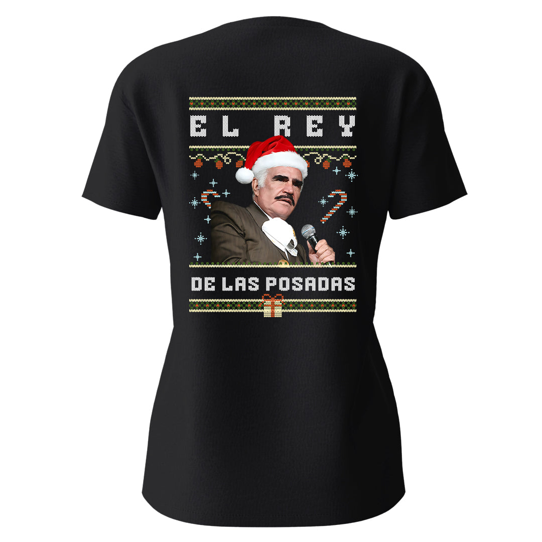 Playera Ugly Navidad "EL REY" Vicente Fernández