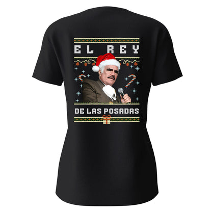 Playera Ugly Navidad "EL REY" Vicente Fernández