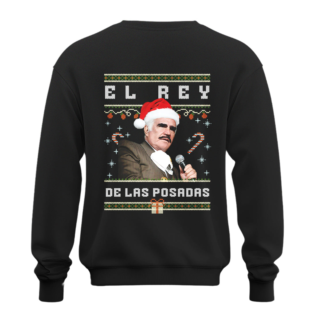 Playera Ugly Navidad "EL REY" Vicente Fernández
