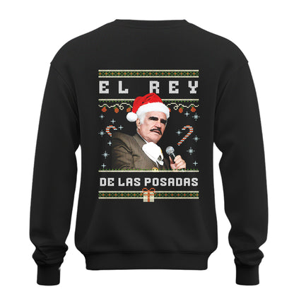 Playera Ugly Navidad "EL REY" Vicente Fernández