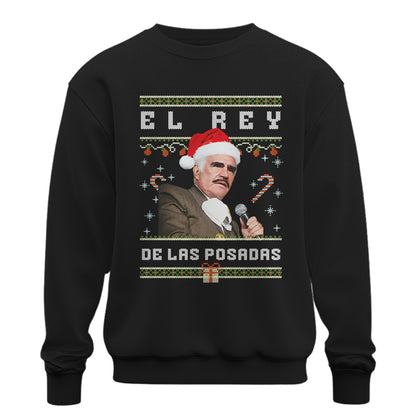 Playera Ugly Navidad "EL REY" Vicente Fernández