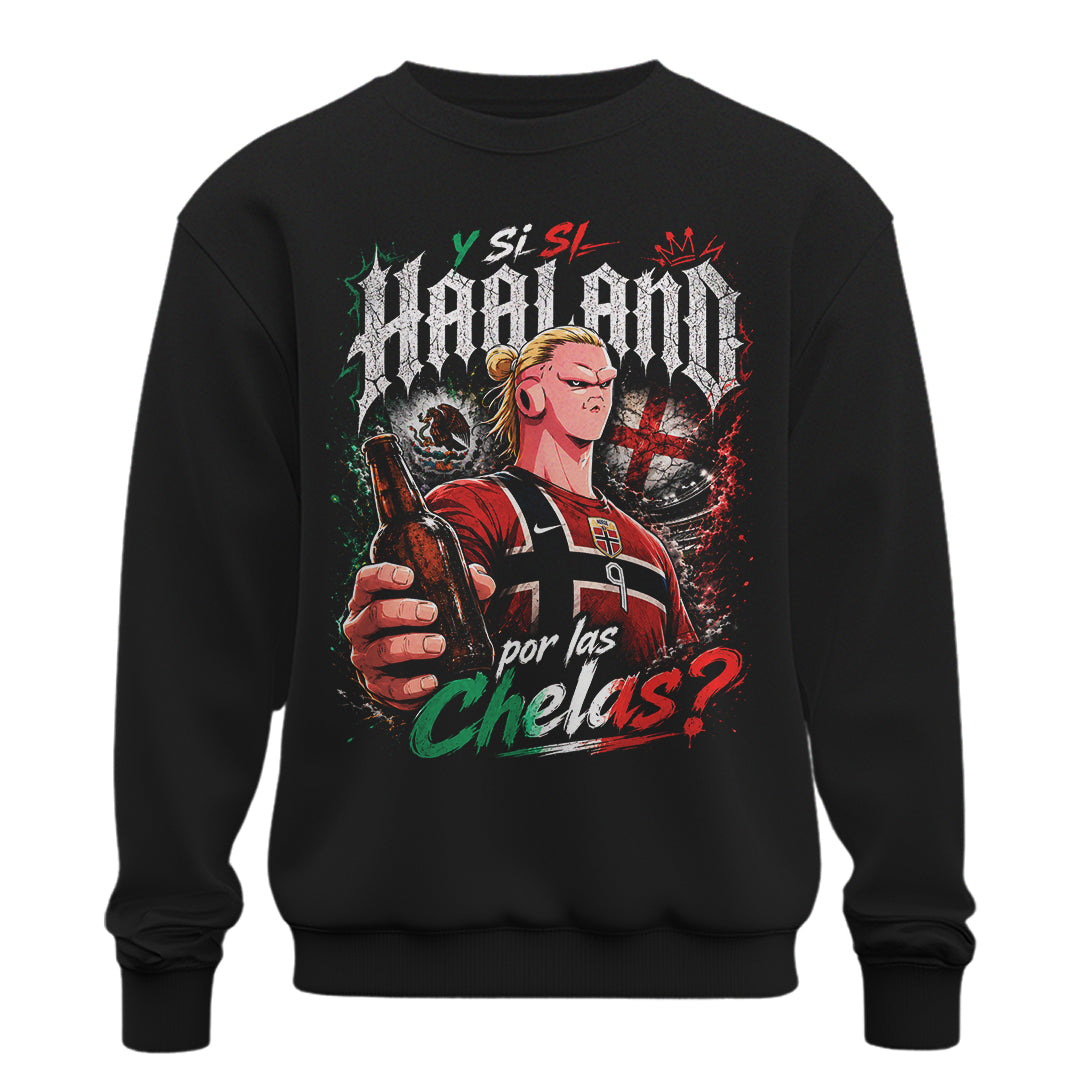 Playera "HAALAND POR LAS CHELAS"
