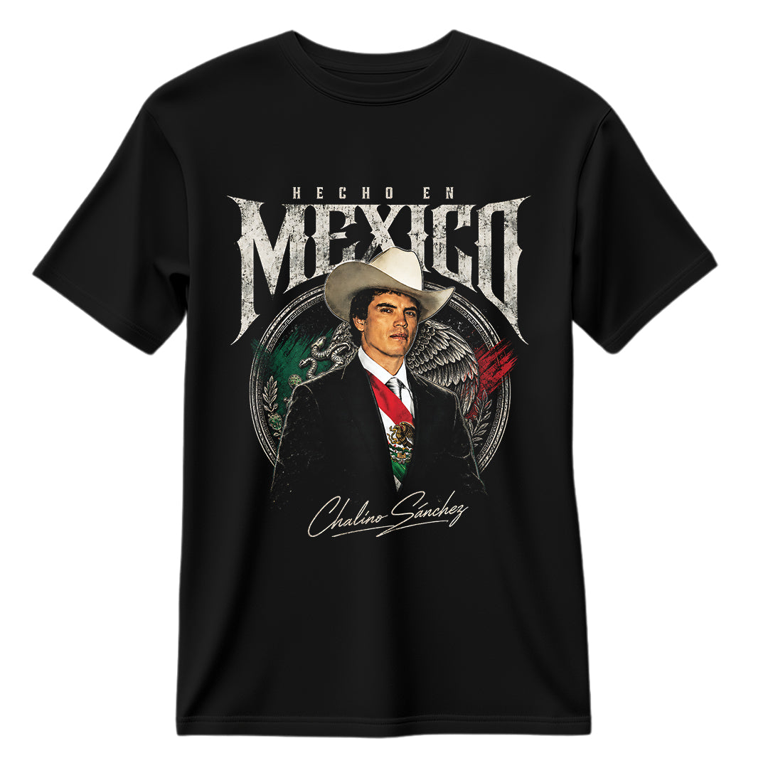 Playera Hecho en México "CHALINO" Presidente