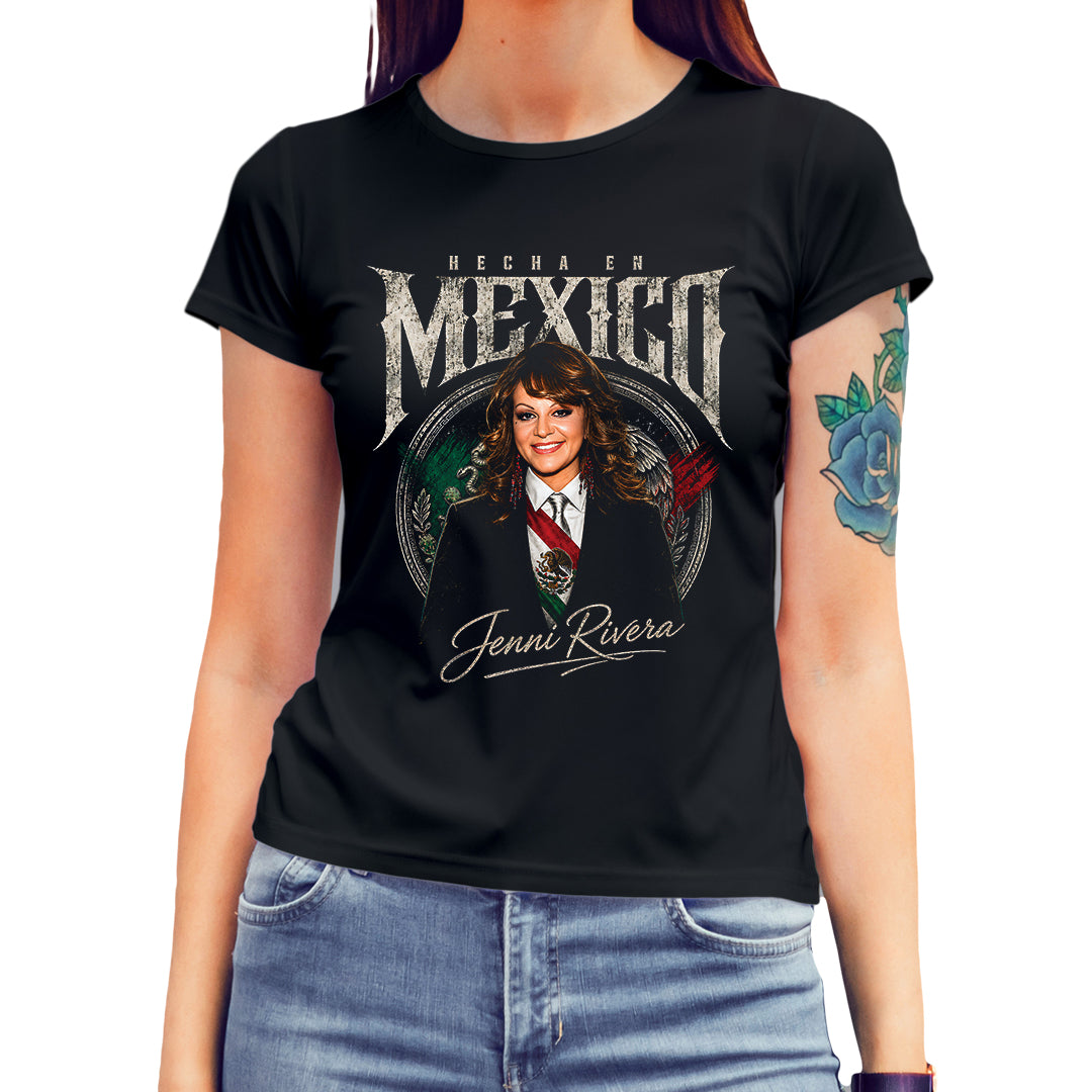 Playera Hecho en México "JENNI" Presidente