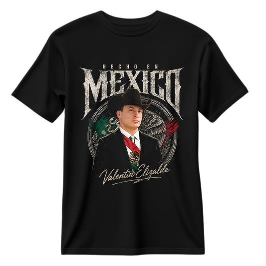 Playera Hecho en México "VALENTÍN" Presidente