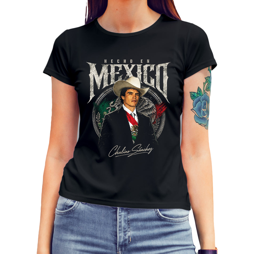 Playera Hecho en México "CHALINO" Presidente
