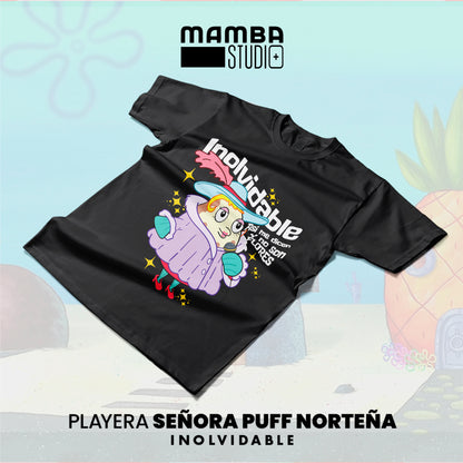 Playera Bob Esponja Norteño "INOLVIDABLE"