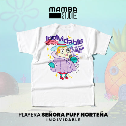 Playera Bob Esponja Norteño "INOLVIDABLE"