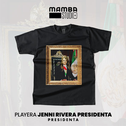 Playera Norteña "JENNI RIVERA PRESIDENTA"