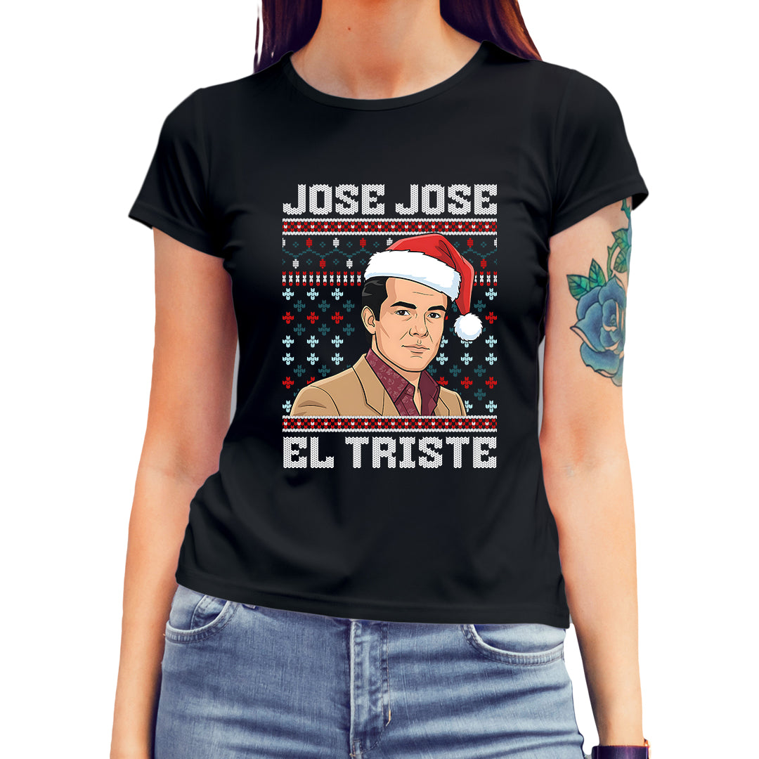 Playera Ugly Navidad "EL TRISTE" José José