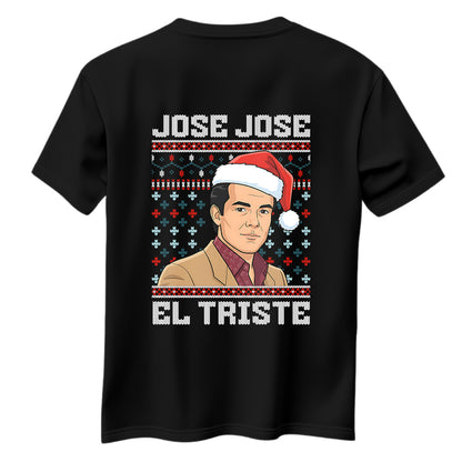 Playera Ugly Navidad "EL TRISTE" José José