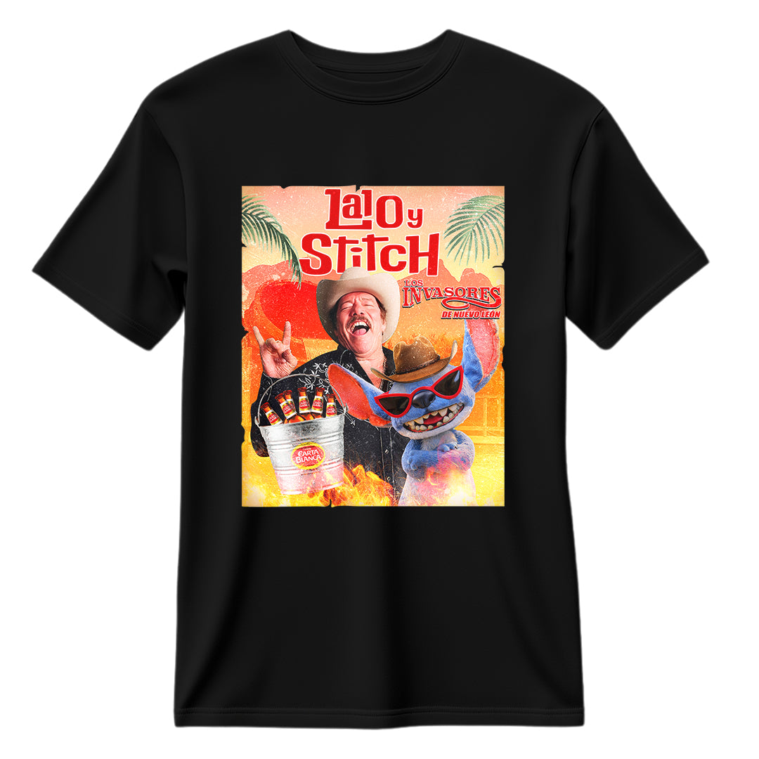 Playera Stitch Norteño "LALO & STITCH"