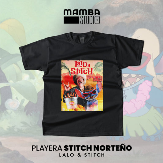 Playera Stitch Norteño "LALO & STITCH"