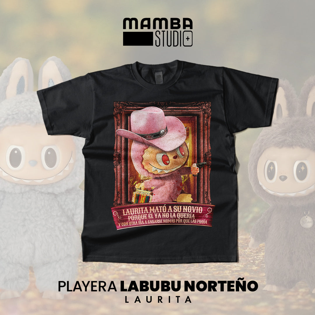 Playera Labubu Norteño "LAURITA"