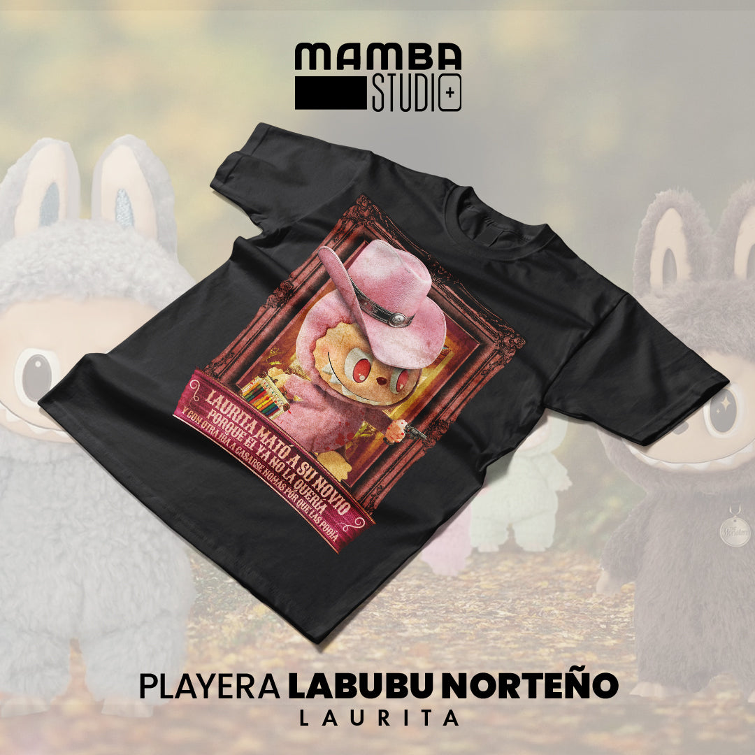 Playera Labubu Norteño "LAURITA"