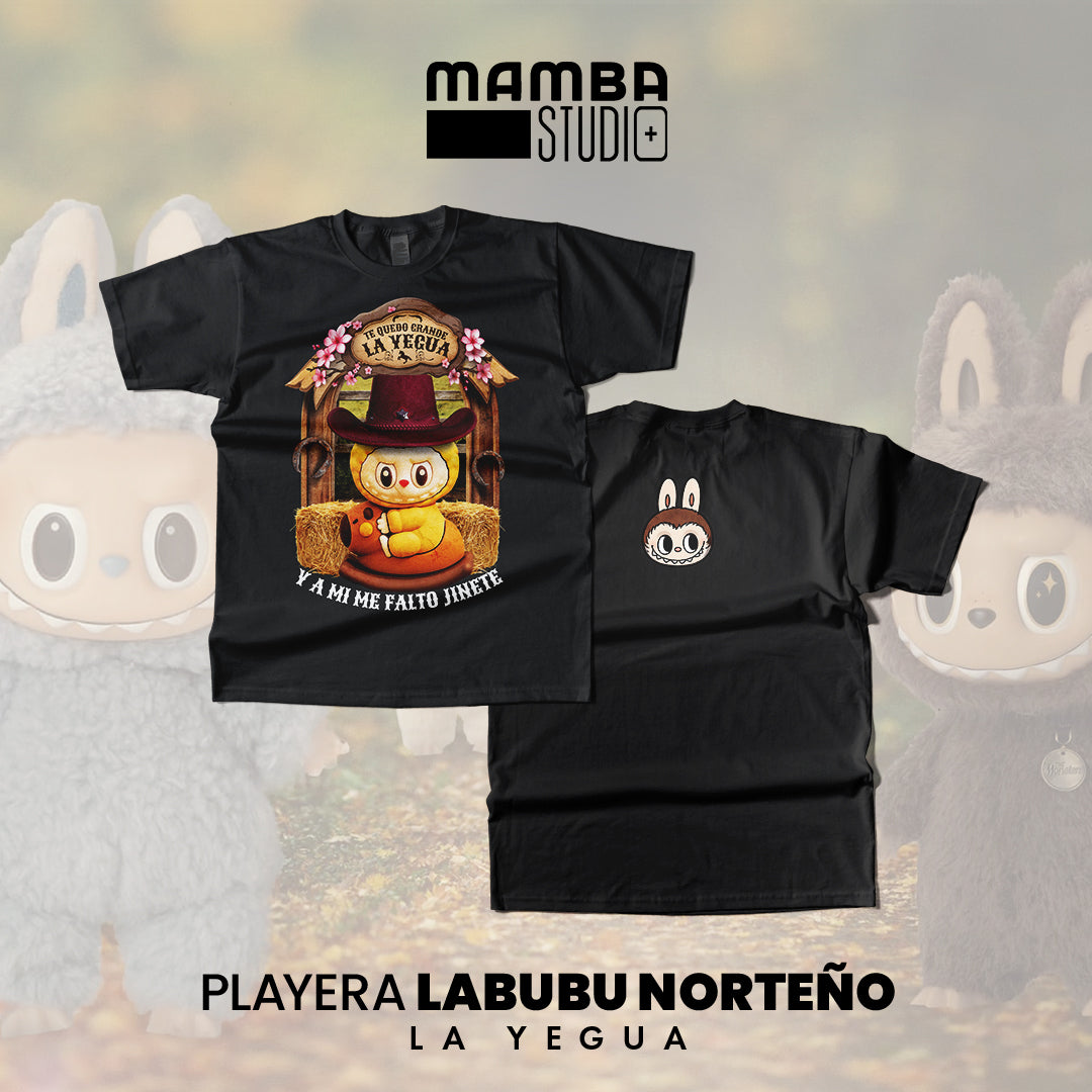 Playera Labubu Norteño "LA YEGUA"