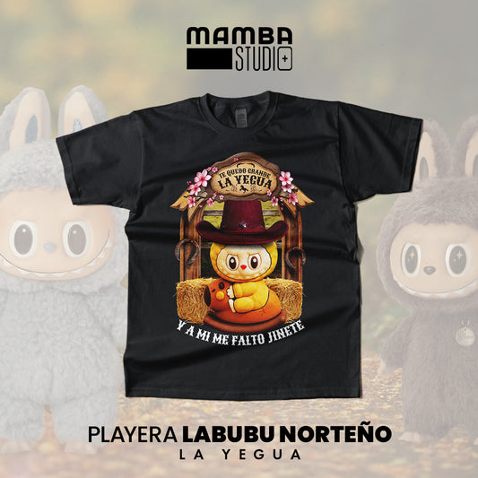 Playera Labubu Norteño "LA YEGUA"