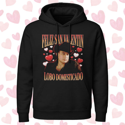 Playera San Valentín Norteño "LOBO DOMESTICADO" Valentín Elizalde