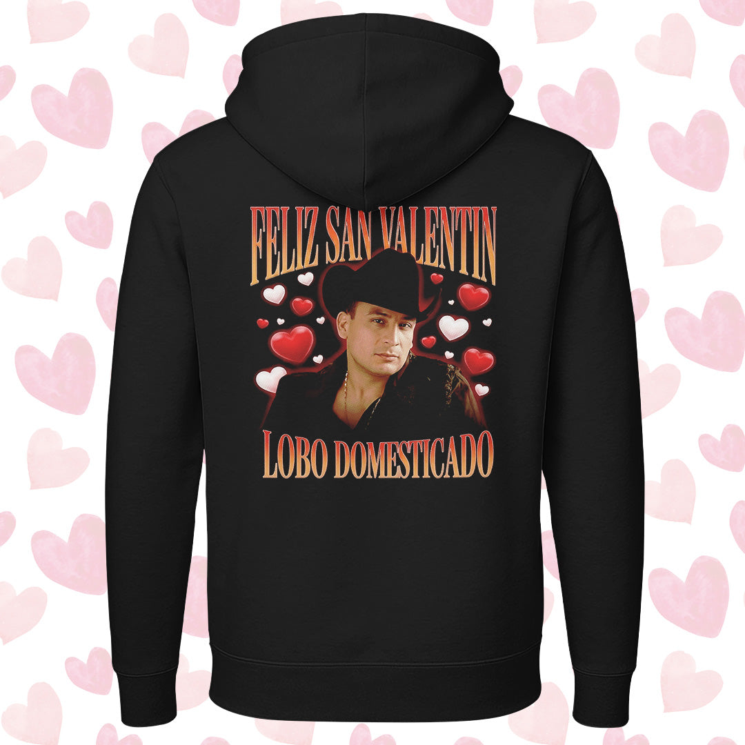 Playera San Valentín Norteño "LOBO DOMESTICADO" Valentín Elizalde