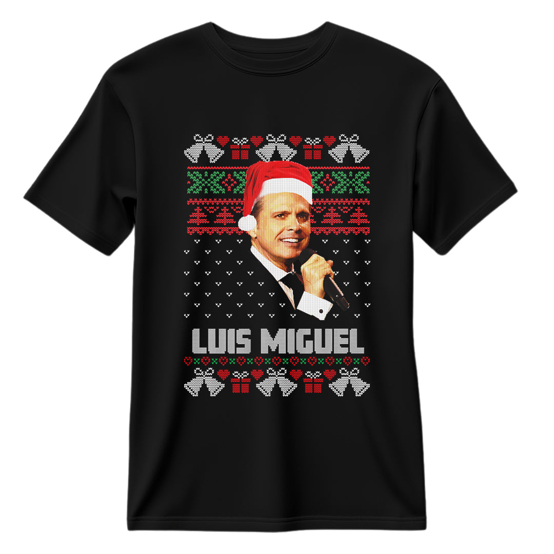 Playera Ugly Navidad "LUIS MIGUEL"