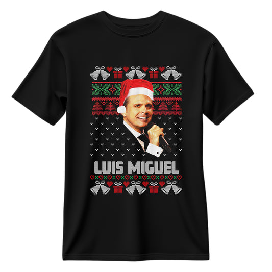 Playera Ugly Navidad "LUIS MIGUEL"