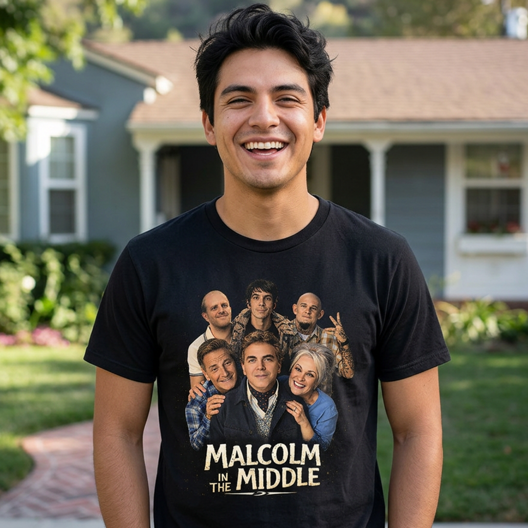 Playera "MALCOLM IN THE MIDDLE" Mexa
