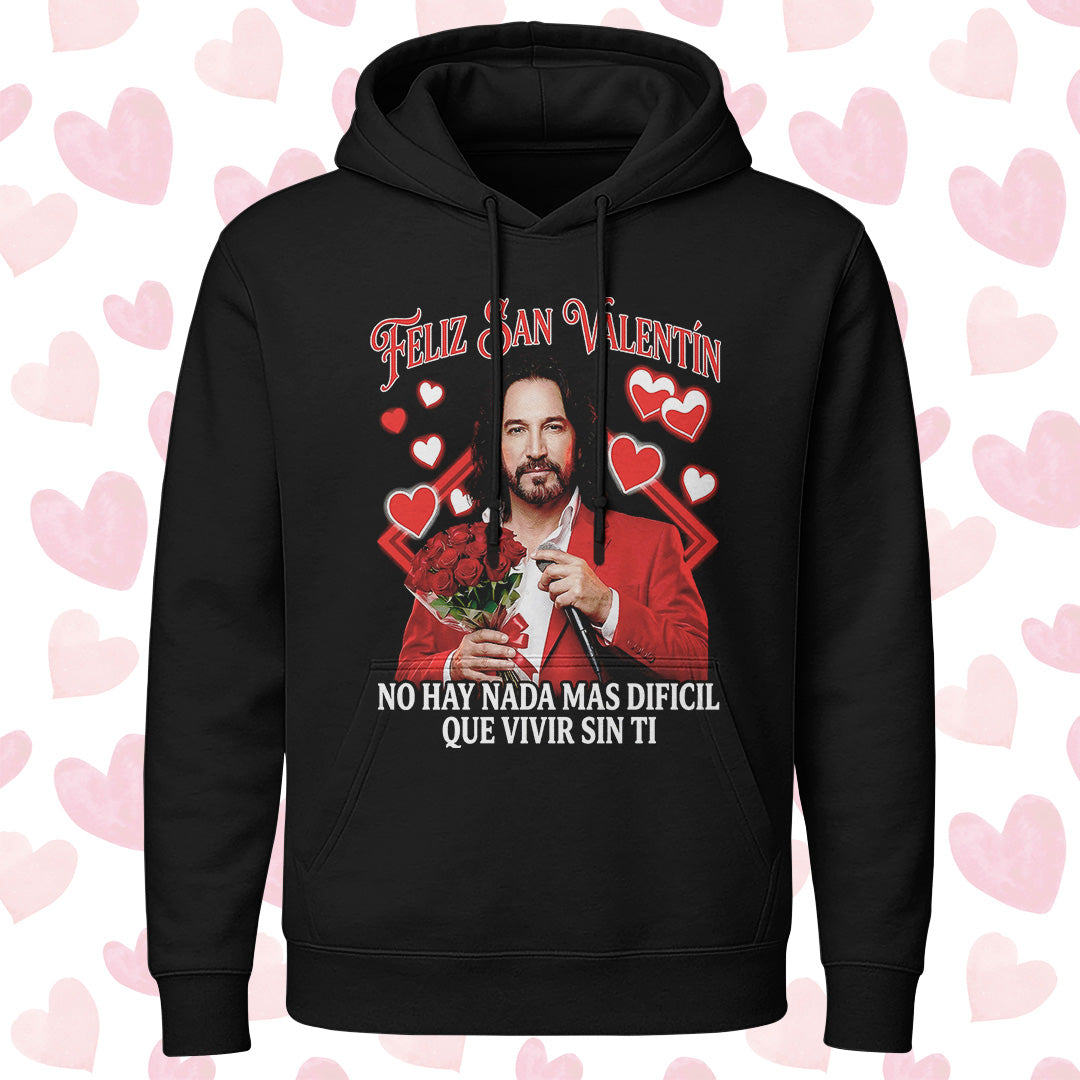 Playera San Valentín Norteño "NO HAY NADA MÁS DIFICIL" El Buki Ramo