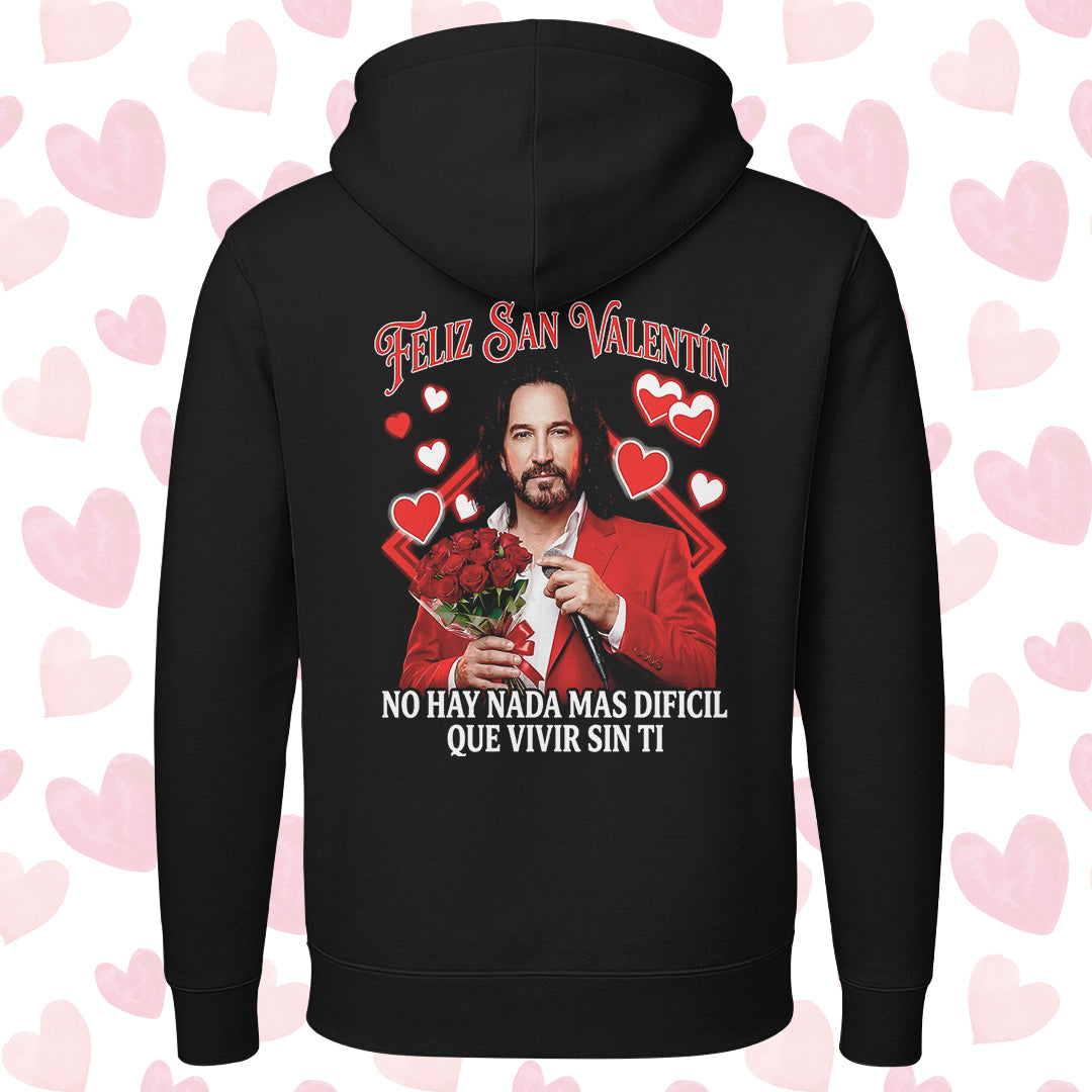 Playera San Valentín Norteño "NO HAY NADA MÁS DIFICIL" El Buki Ramo