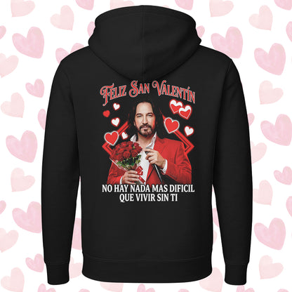 Playera San Valentín Norteño "NO HAY NADA MÁS DIFICIL" El Buki Ramo