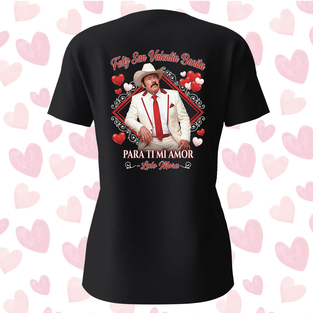 Playera San Valentín Norteño "LALO MORA"