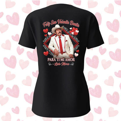 Playera San Valentín Norteño "LALO MORA"