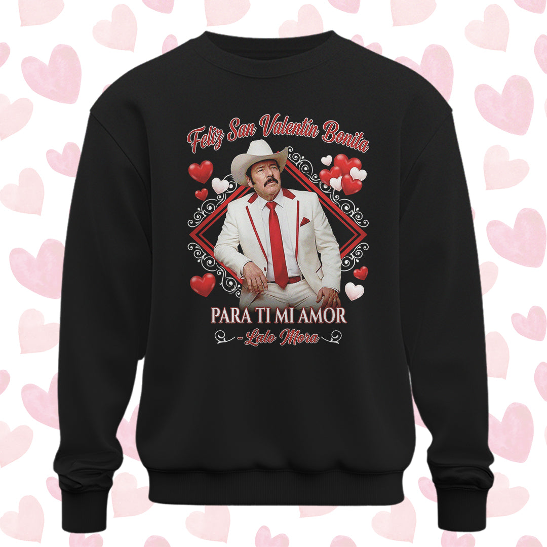 Playera San Valentín Norteño "LALO MORA"