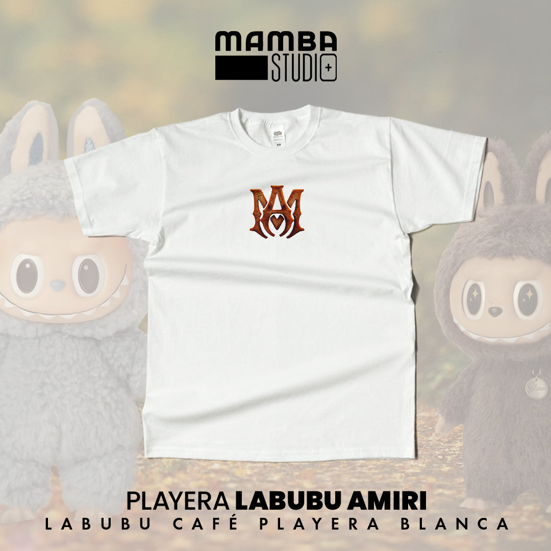 Playera Labubu "AMIRI CAFÉ"