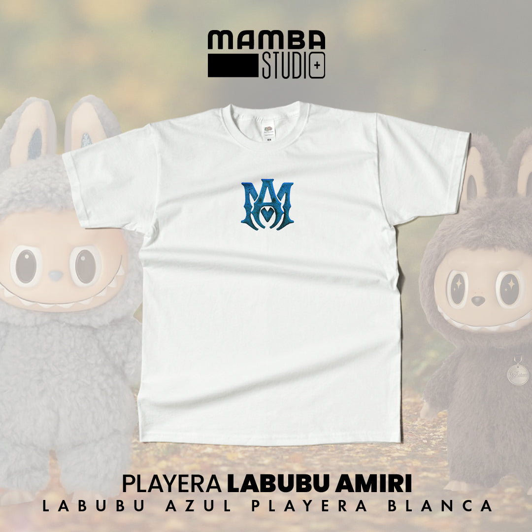 Playera Labubu "AMIRI AZUL"