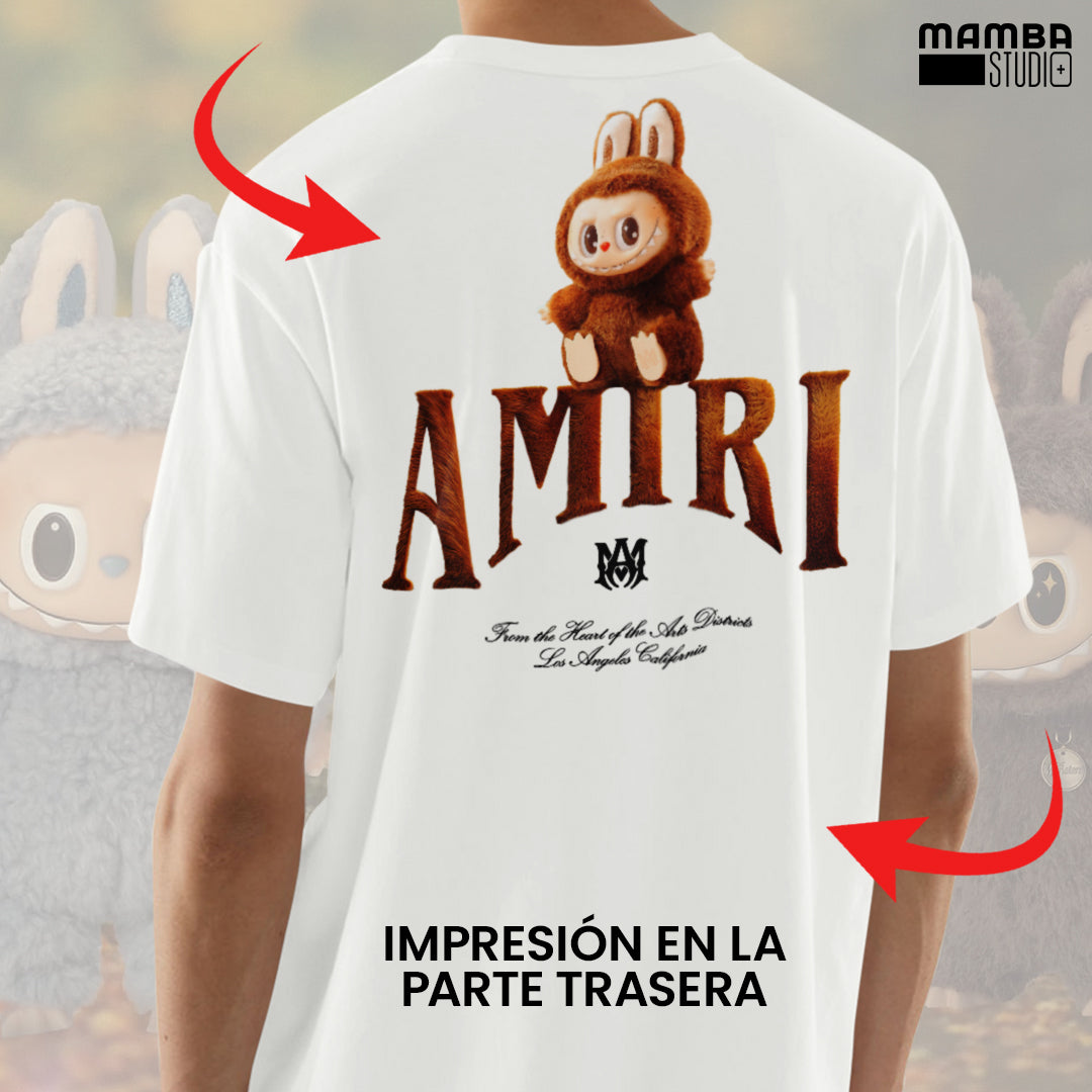 Playera Labubu "AMIRI CAFÉ"