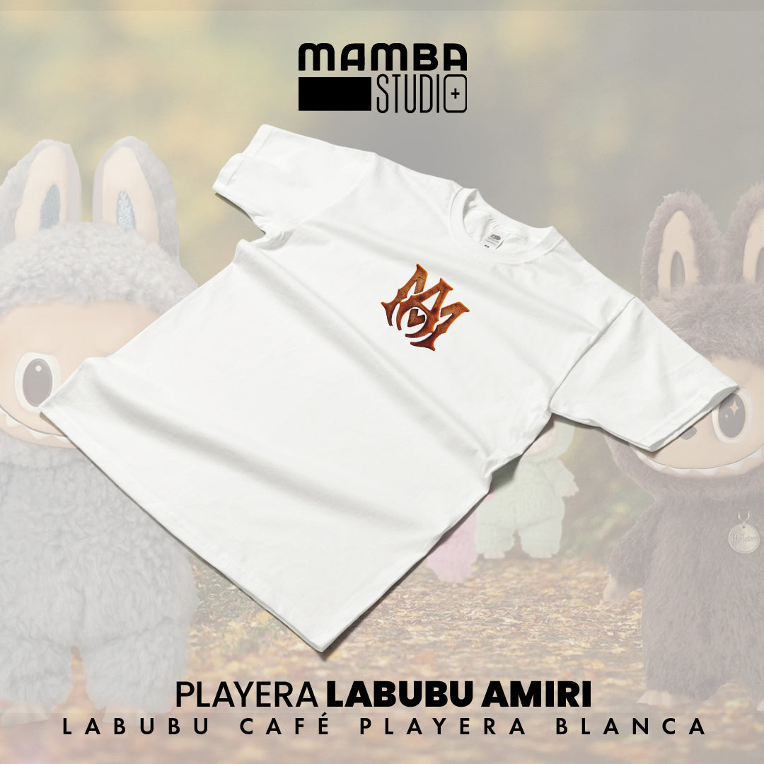 Playera Labubu "AMIRI CAFÉ"