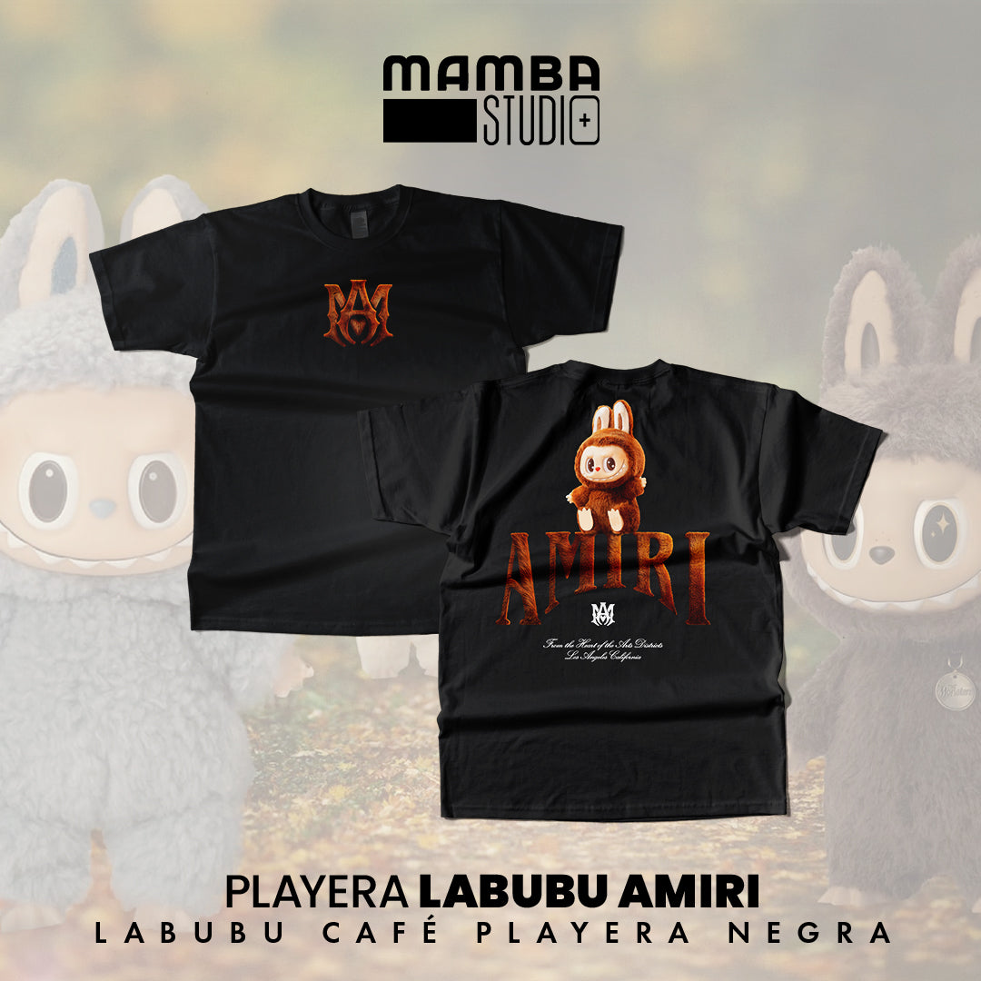 Playera Labubu "AMIRI CAFÉ"