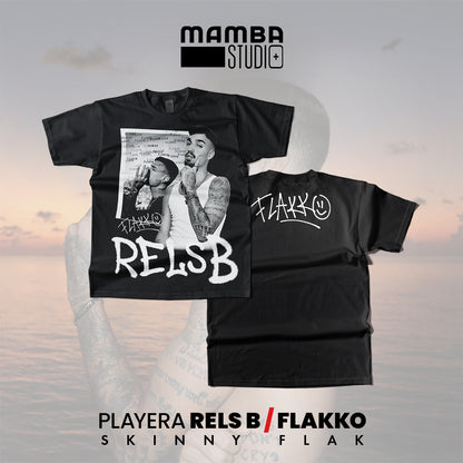 Playera Rels B "SKINNY FLAAK"