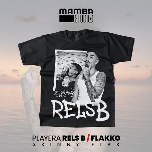 Playera Rels B "SKINNY FLAAK"