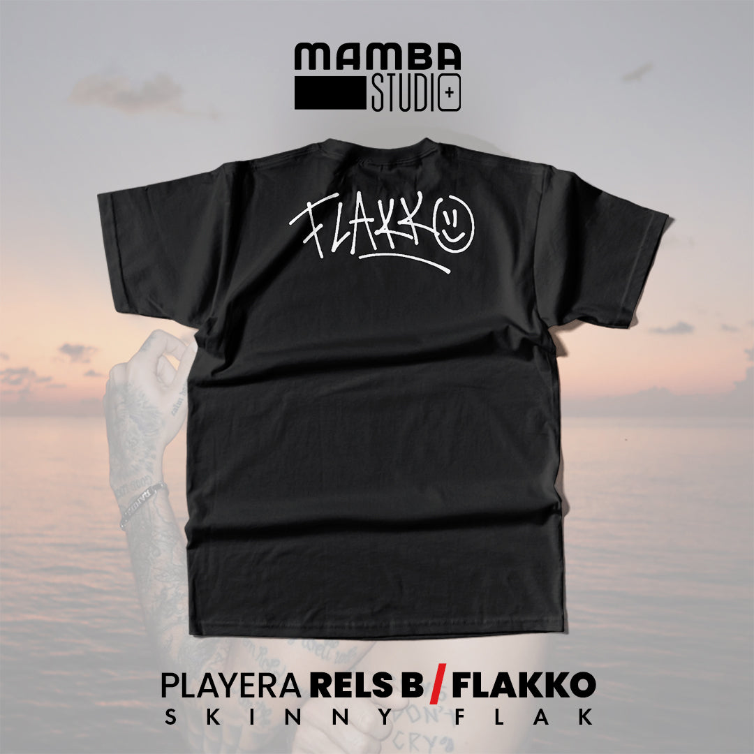 Playera Rels B "SKINNY FLAAK"