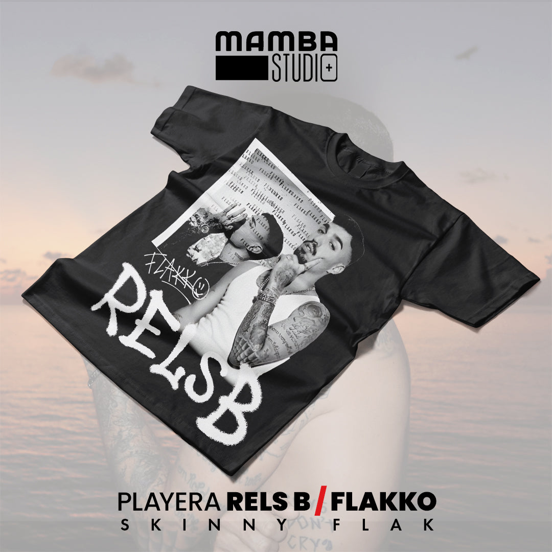 Playera Rels B "SKINNY FLAAK"