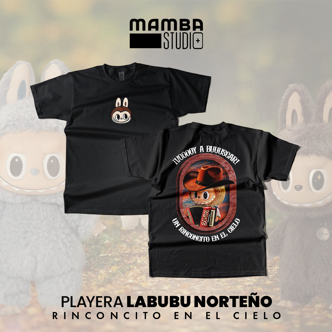 Playera Labubu Norteño "RINCONCITO EN EL CIELO"