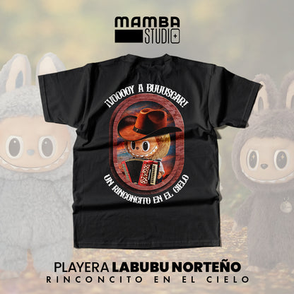 Playera Labubu Norteño "RINCONCITO EN EL CIELO"