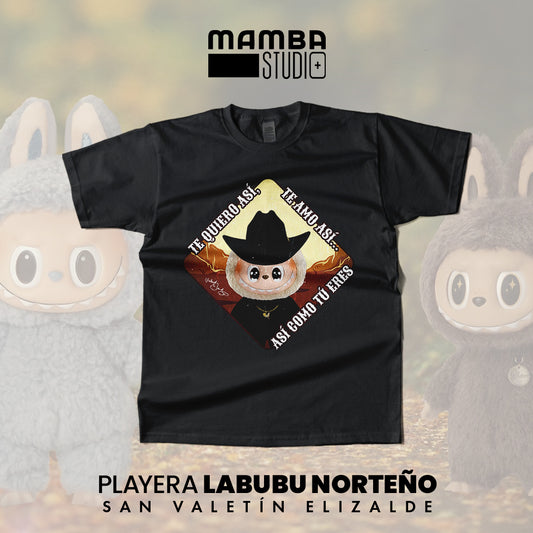 Playera Labubu Norteño "SAN VALENTÍN"