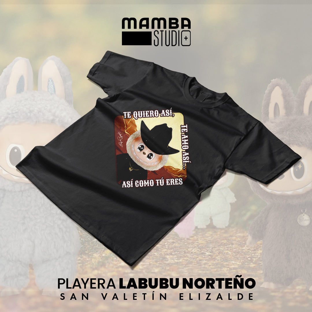 Playera Labubu Norteño "SAN VALENTÍN"